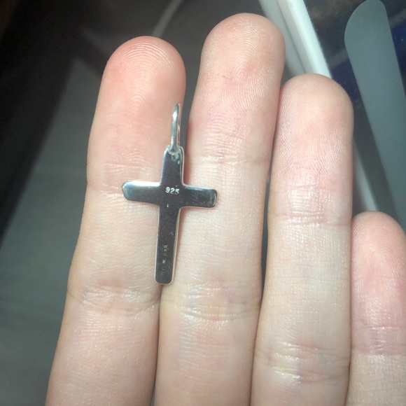 Silver Cross Pendant - Picture 2 of 3